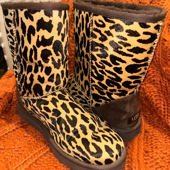 UGG Shoes Classic Short Ii Ugg Cheetah Print Poshmark